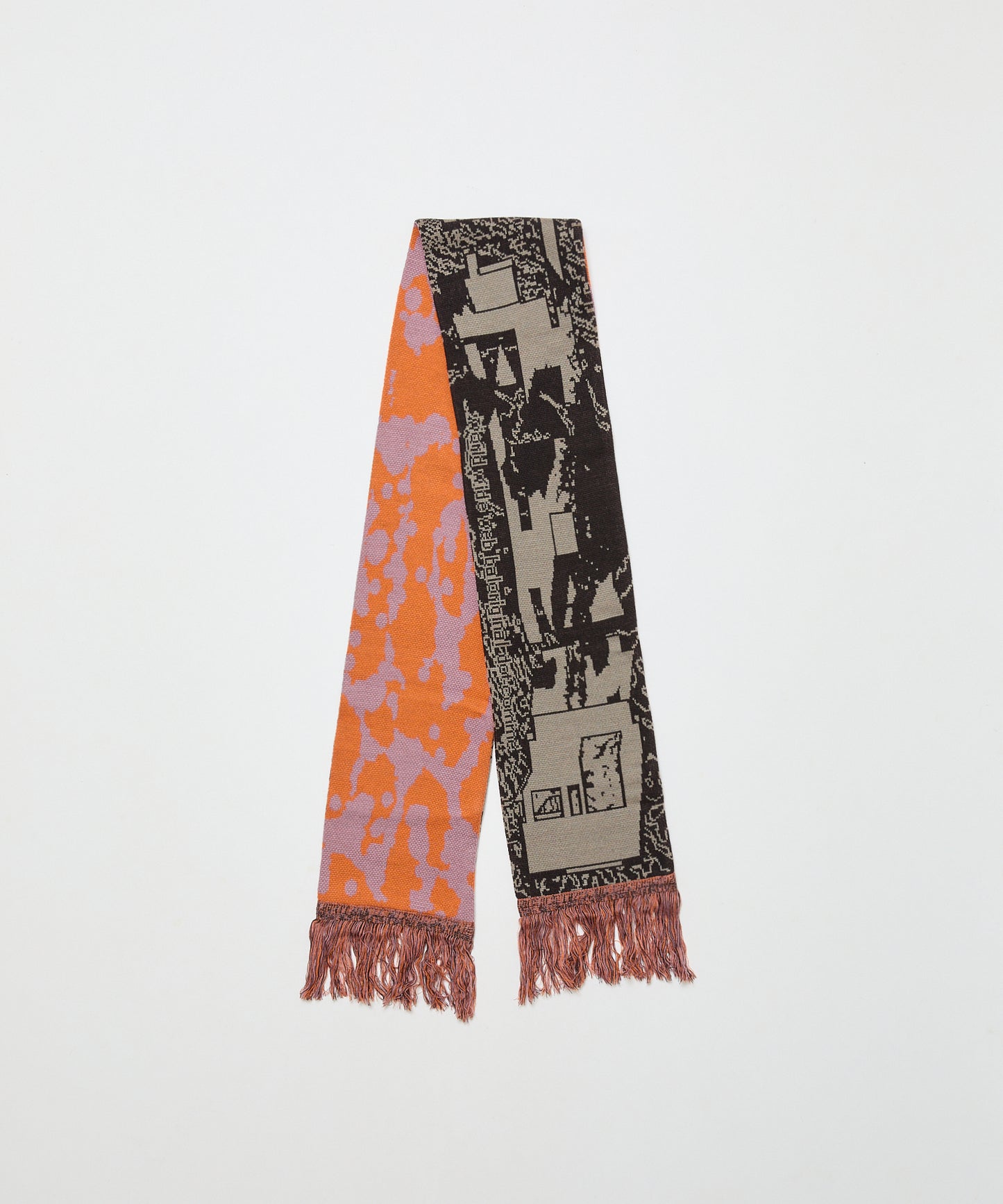 BAL-A-673 JACQUARD KNIT SOCCER SCARF