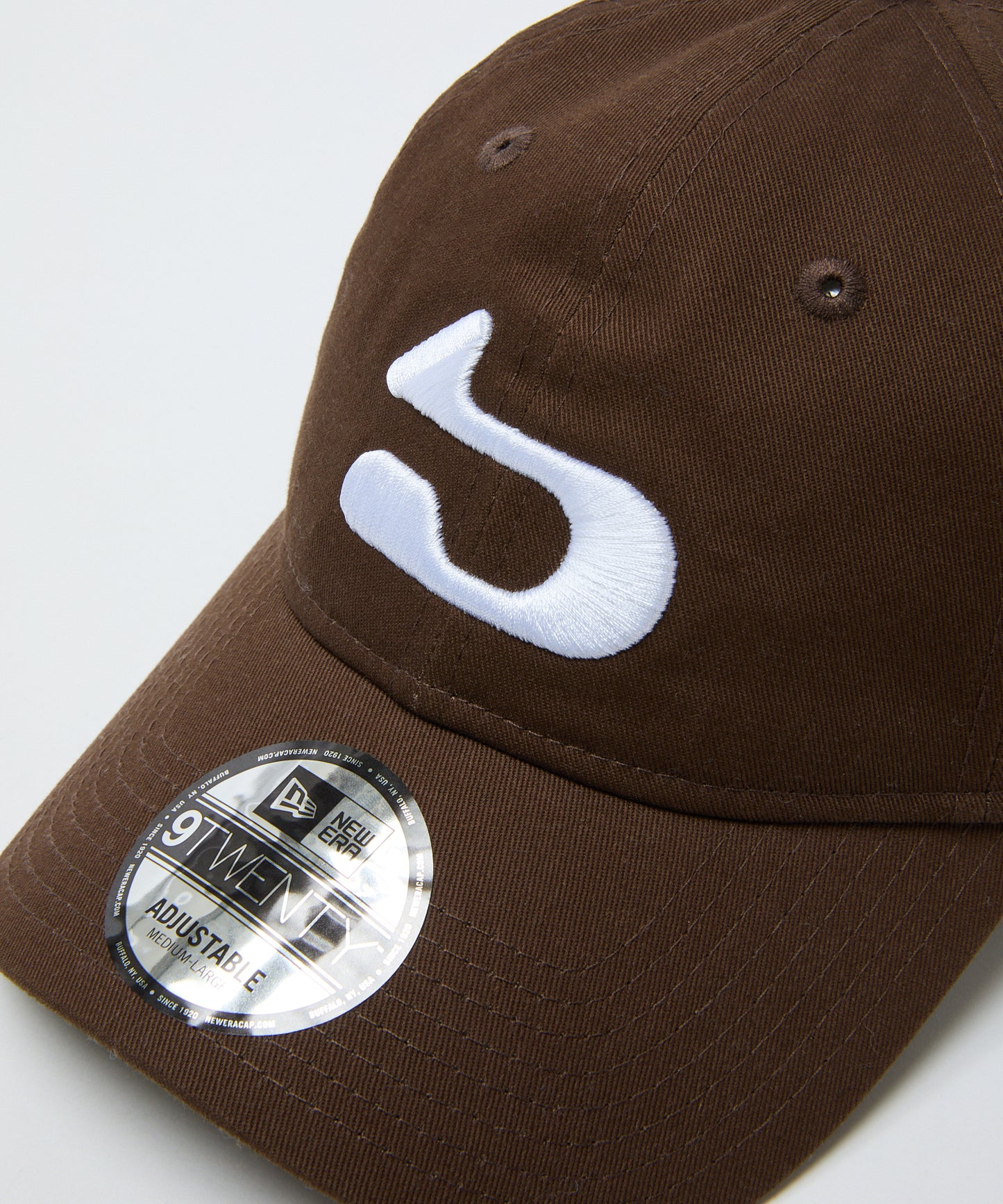 BAL-NE-05 BAL / NEW ERA 9TENTY b LOGO CAP WALNUT