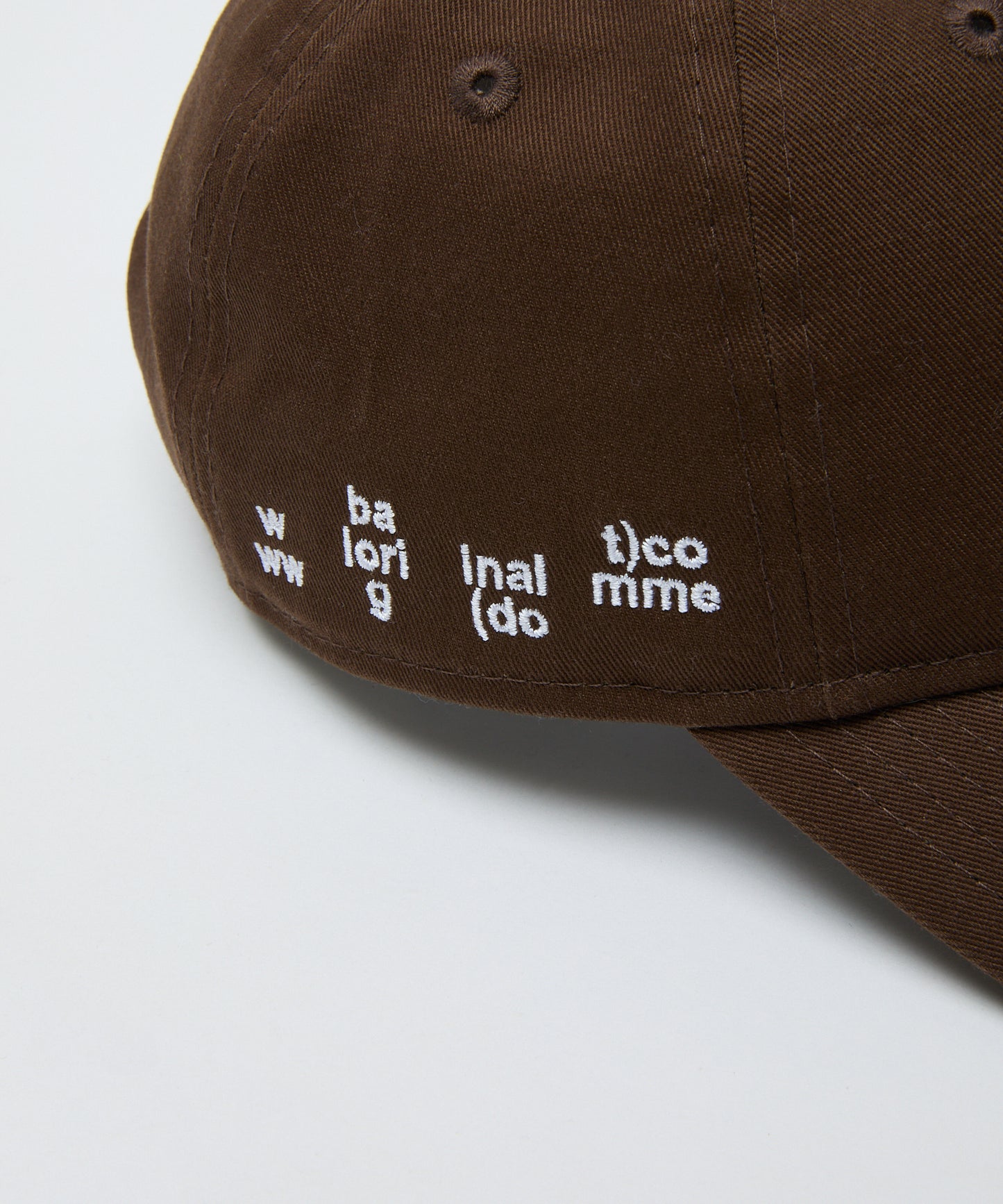 BAL-NE-05 BAL / NEW ERA 9TENTY b LOGO CAP WALNUT