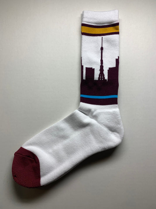 BLS-23 SHADE WHITE/BURGUN