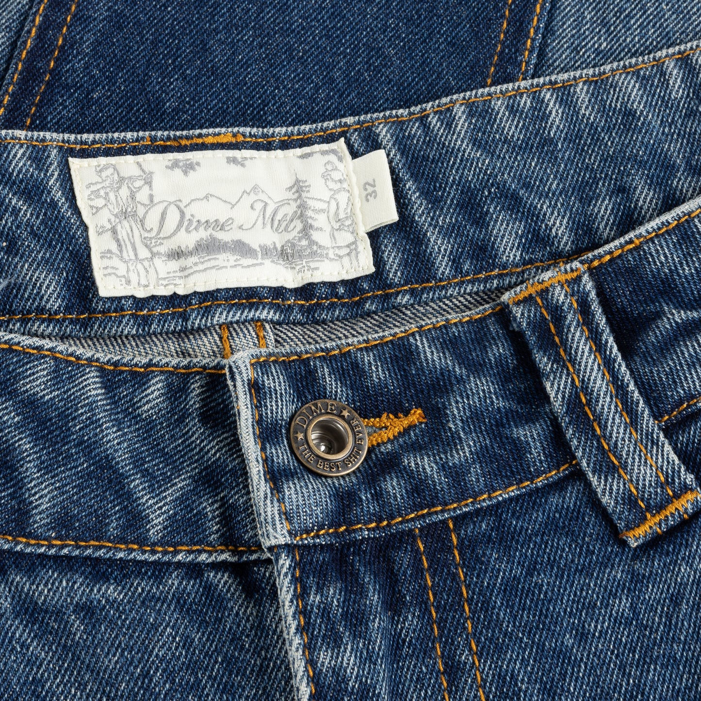 Baggy Denim Pants Knowtomatic Blue