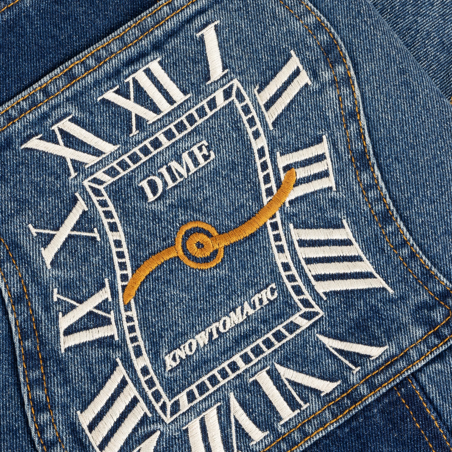 Baggy Denim Pants Knowtomatic Blue