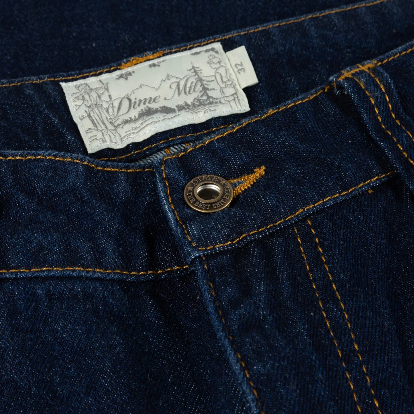 Classic Relaxed Denim Pants Indigo