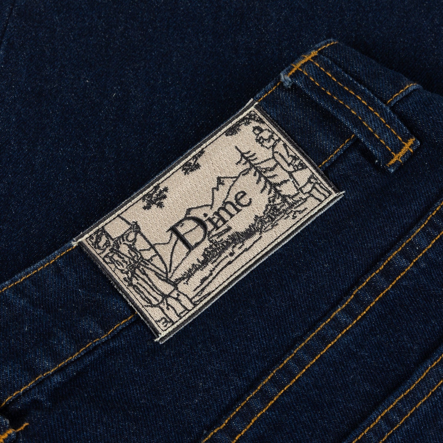 Classic Relaxed Denim Pants Indigo