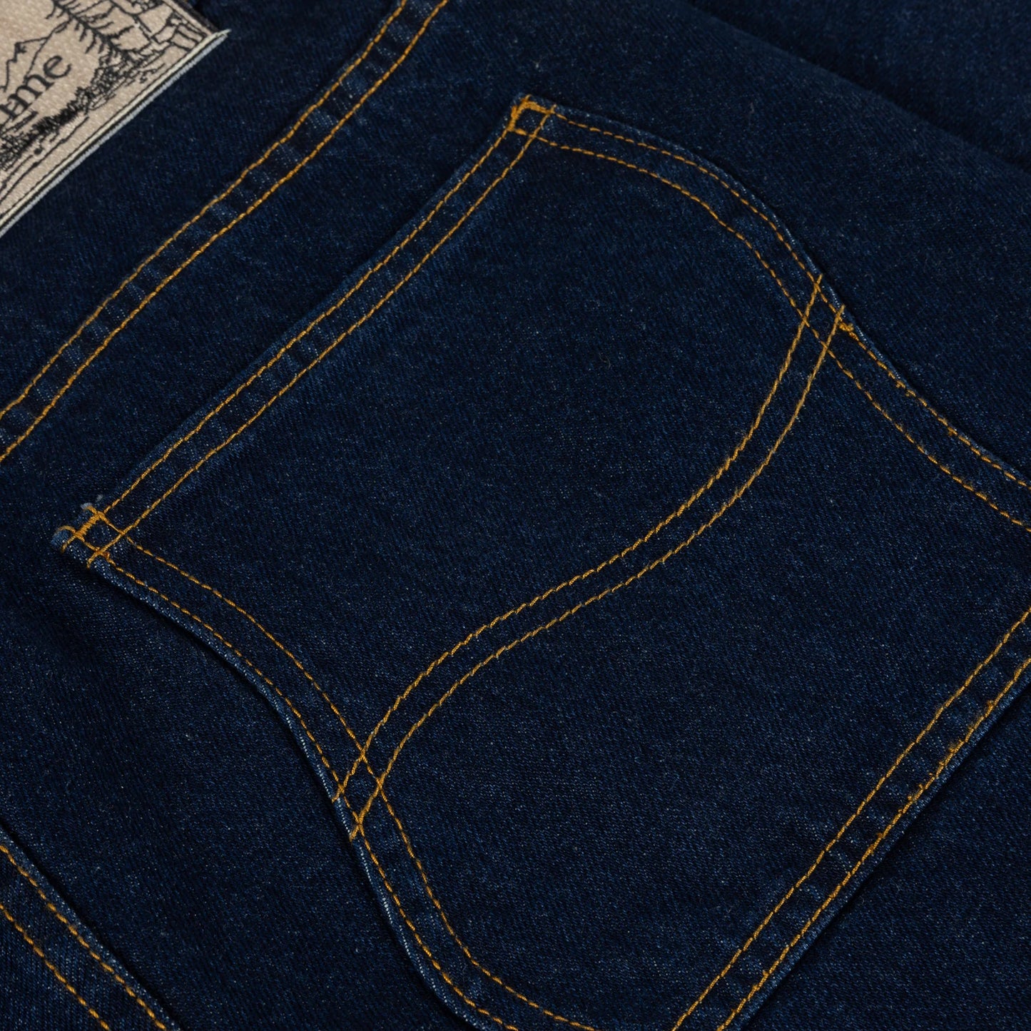 Classic Relaxed Denim Pants Indigo