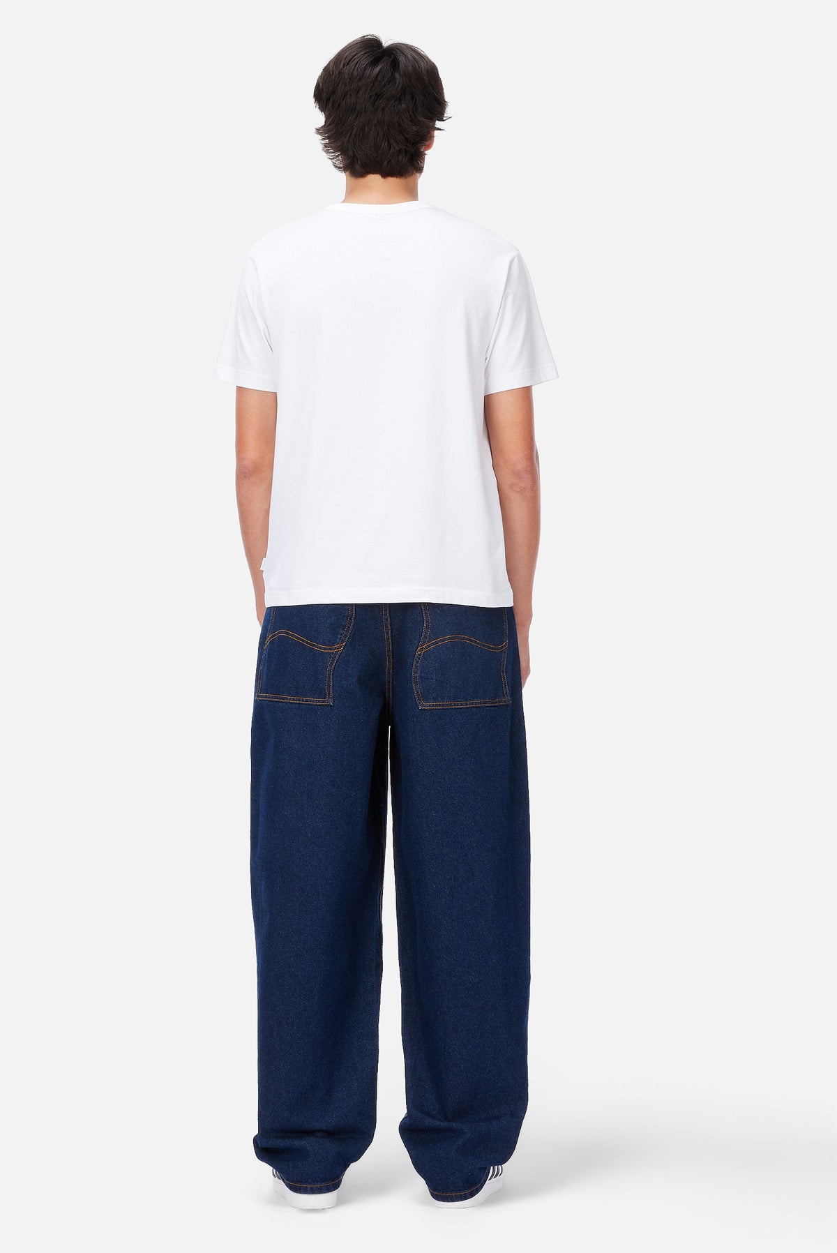 Baggy Wink Denim Pants Indigo