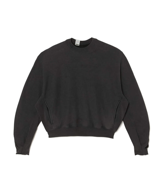 C8-C042 / CREWNECK SWEATSHIRT CHARCOAL