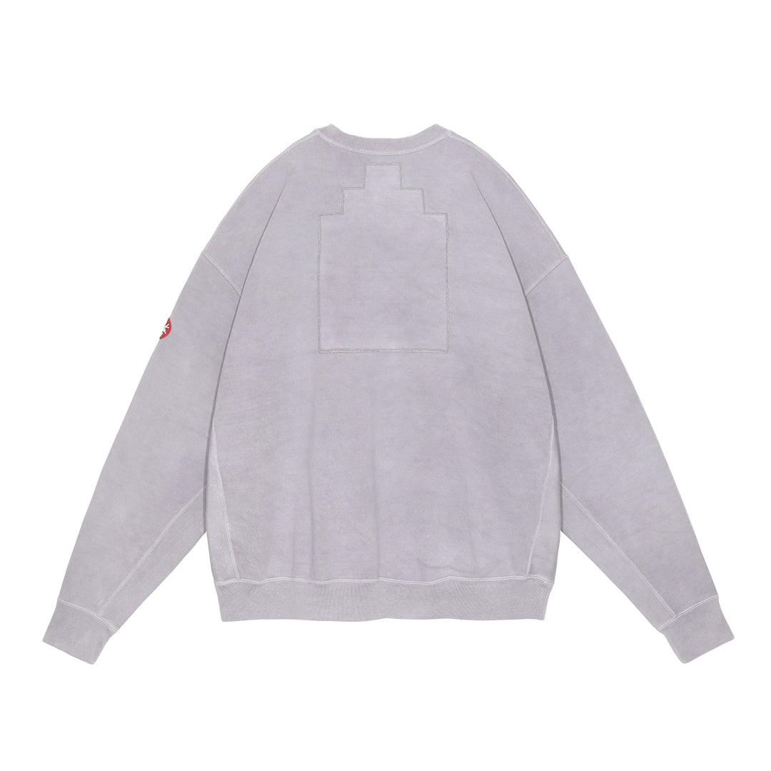 CES27CS10 OVERDYE T cav emp CREW NECK GREY