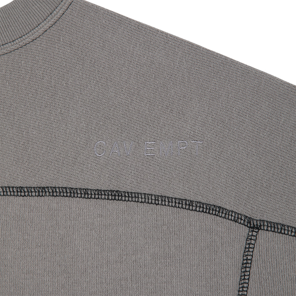 CES27CS16 CREW NECK DBL KNIT SHORT SLEEVE CHARCOAL