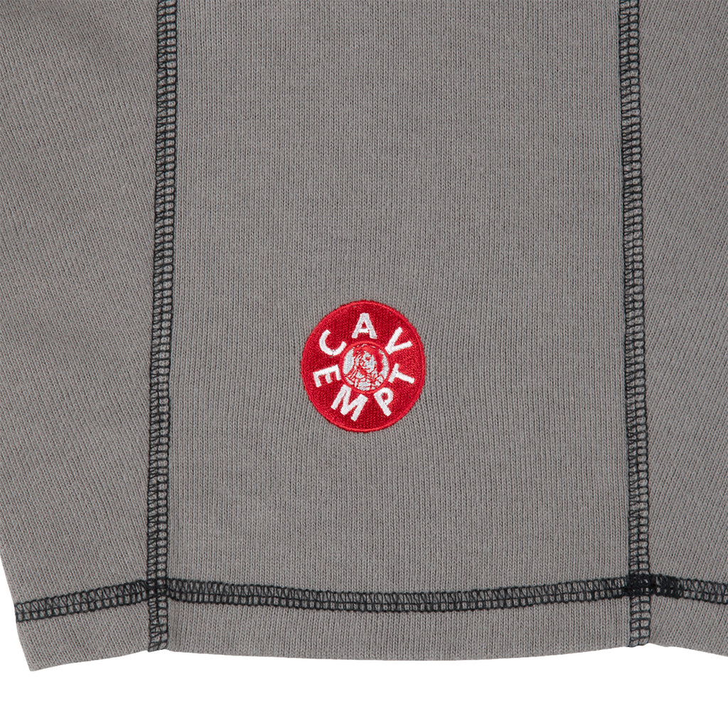 CES27CS16 CREW NECK DBL KNIT SHORT SLEEVE CHARCOAL