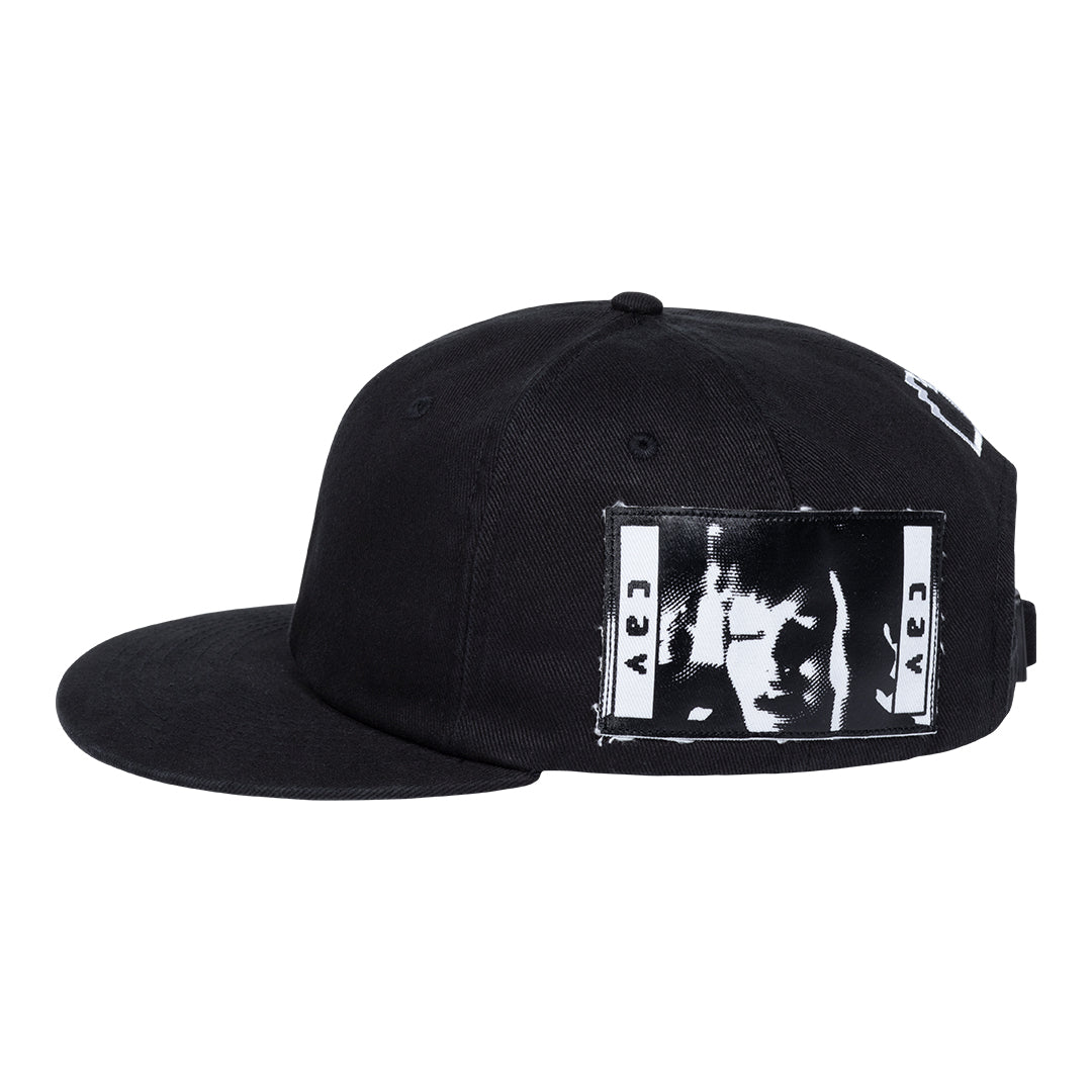 CES27G05 LR PATCHES CAP BLACK