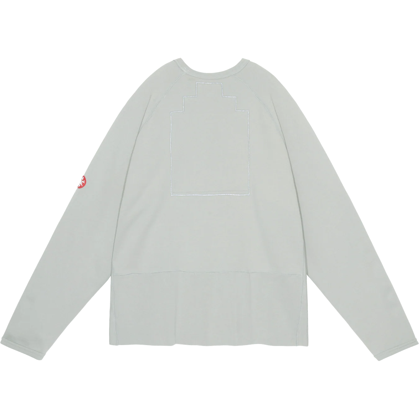 CES28CS06 HALF PANEL RIB CREW NECK KHAKI