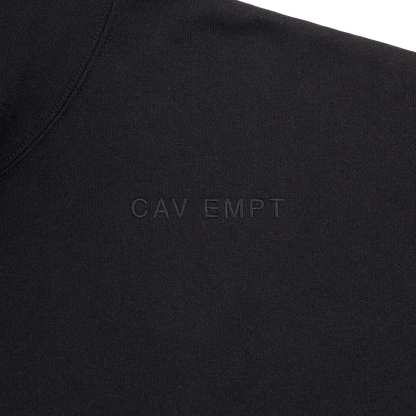 CES28CS13 SOLID LOOSE HOODY BLACK