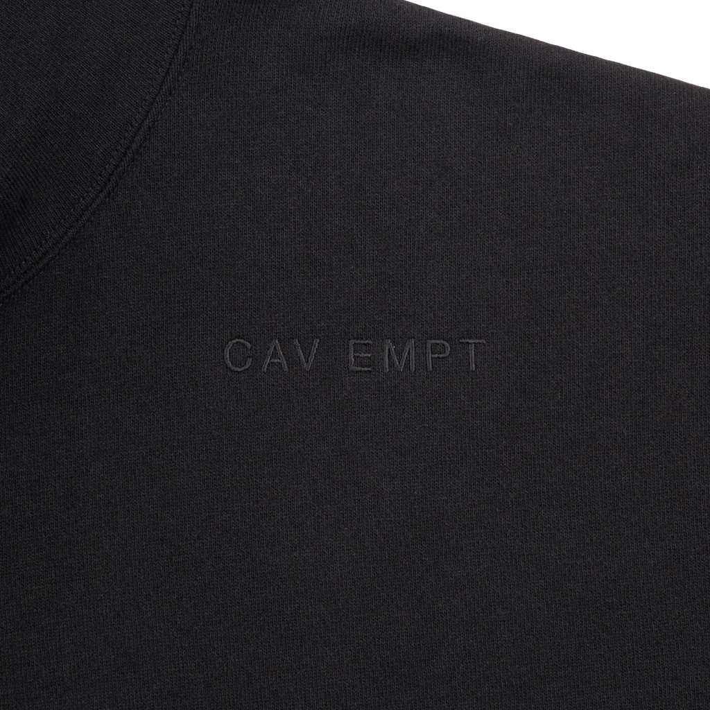 CES28CS13 SOLID LOOSE HOODY BLACK