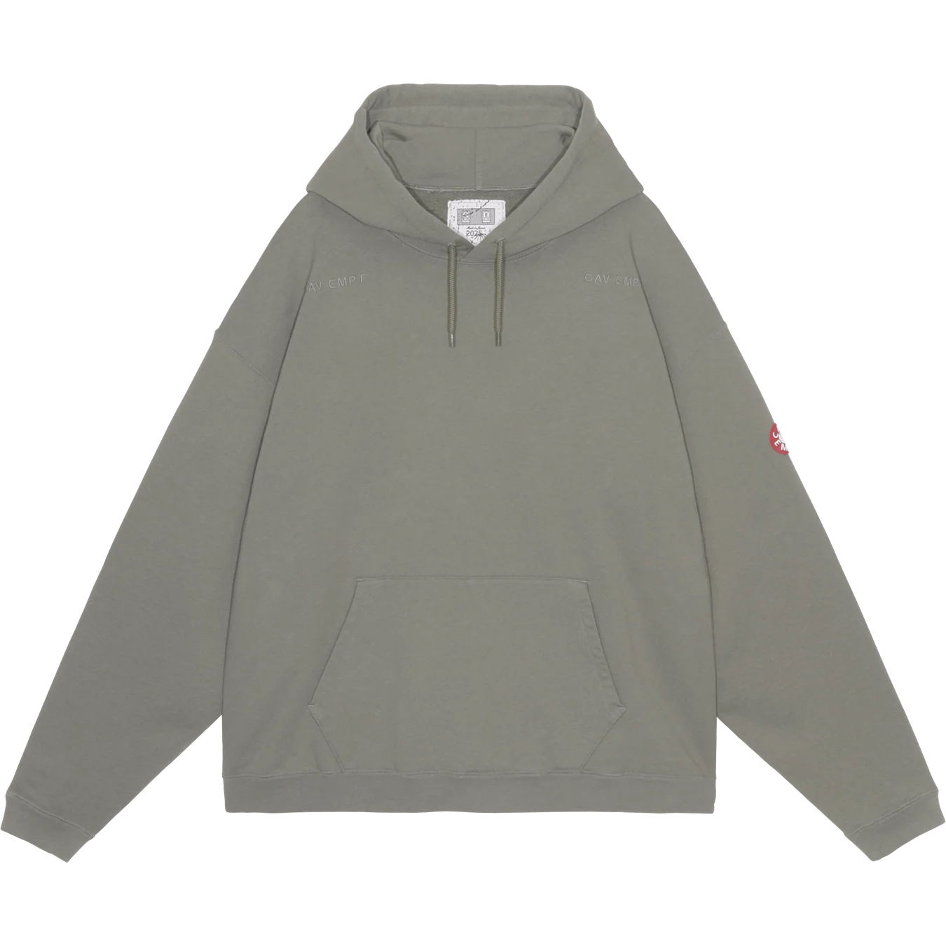 CES28CS13 SOLID LOOSE HOODY GREEN