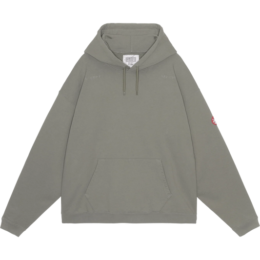 CES28CS13 SOLID LOOSE HOODY GREEN
