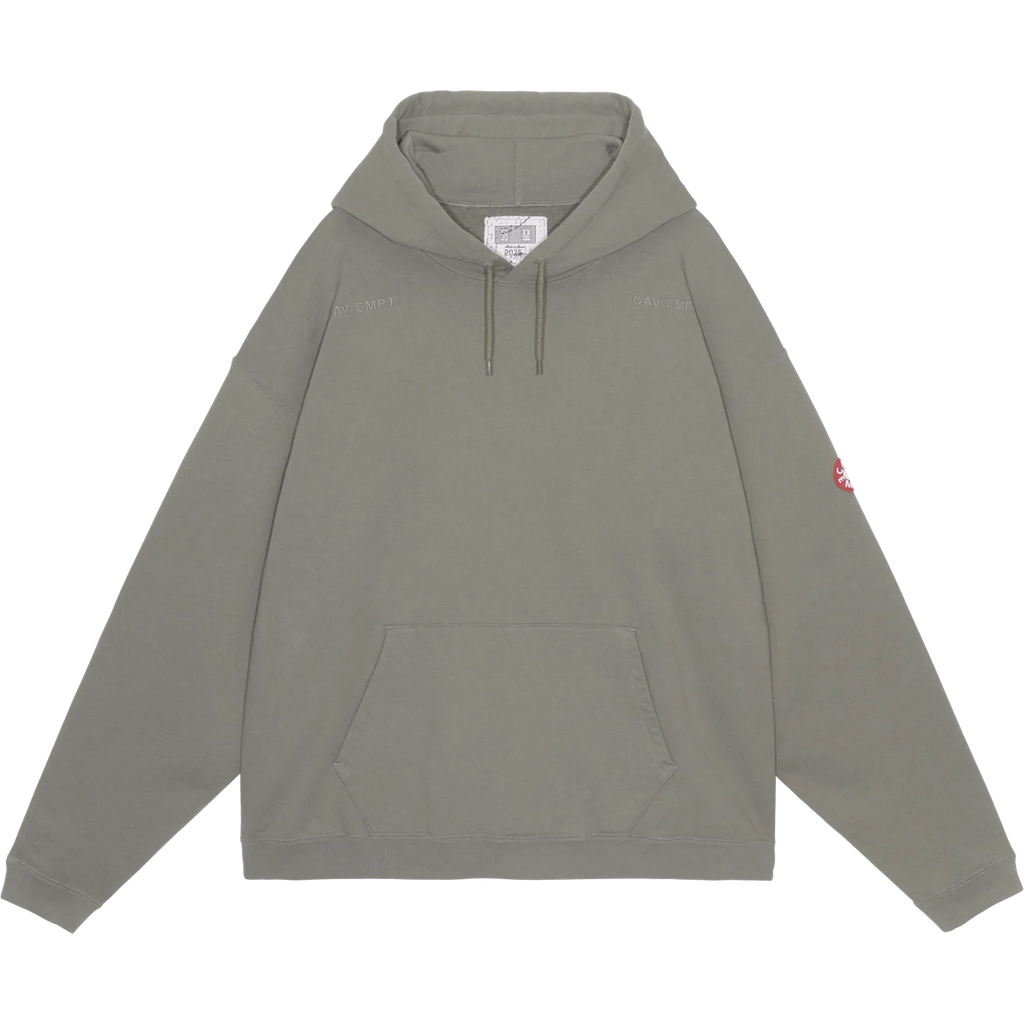 CES28CS13 SOLID LOOSE HOODY GREEN