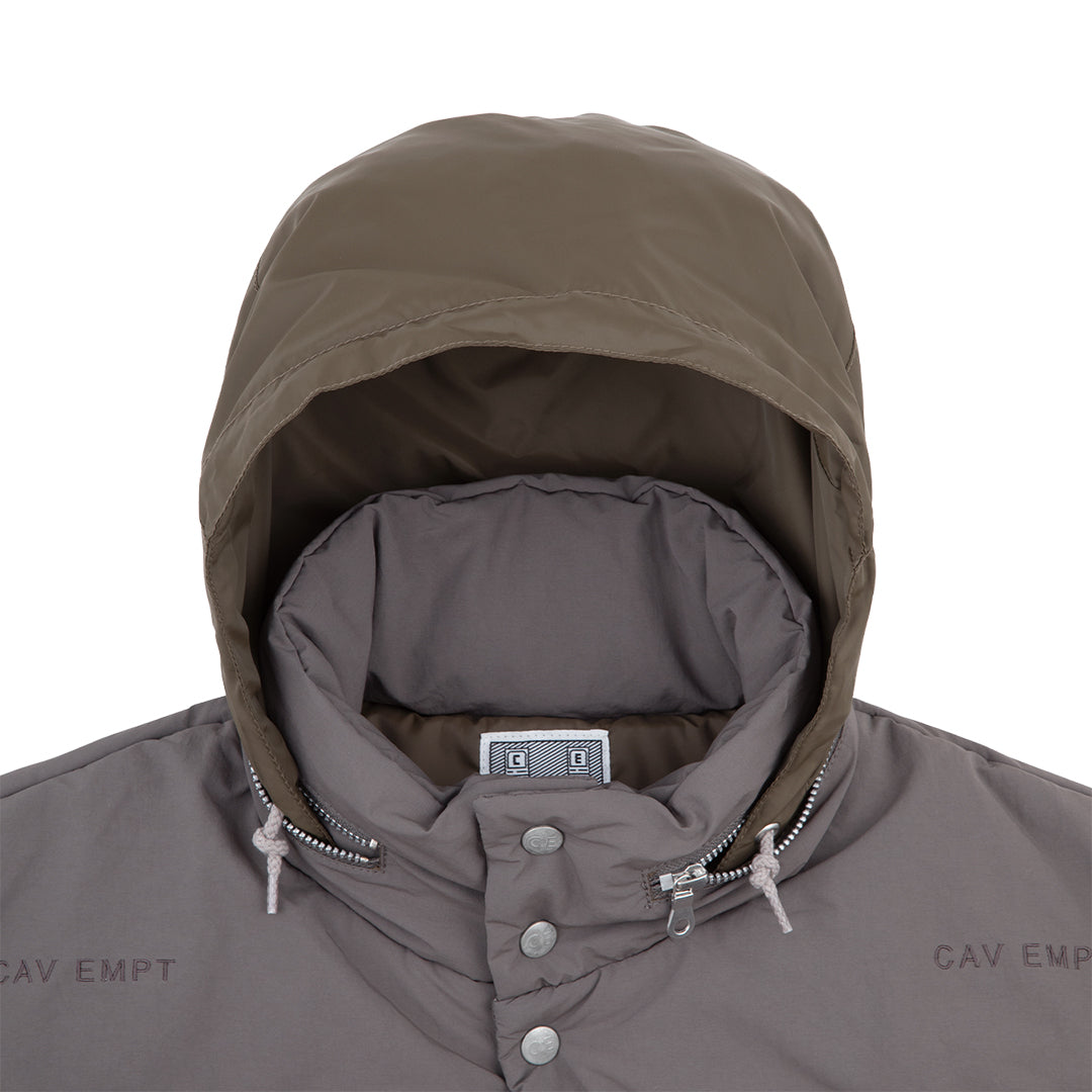 CES28JK02 WAVE STITCH PUFF JACKET GREY