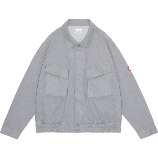 CES28JK18 ASH COMMUNITY BUTTON JACKET GREY