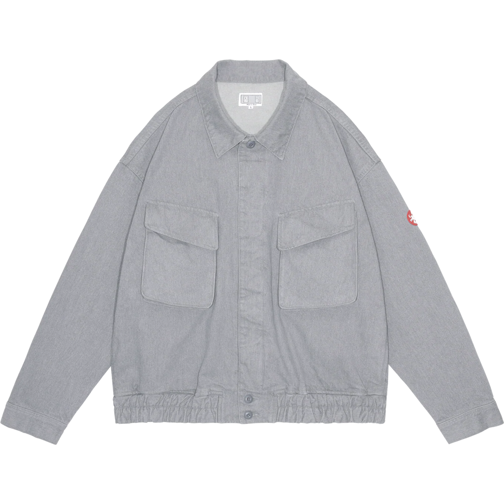 CES28JK18 ASH COMMUNITY BUTTON JACKET GREY