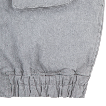 CES28JK18 ASH COMMUNITY BUTTON JACKET GREY