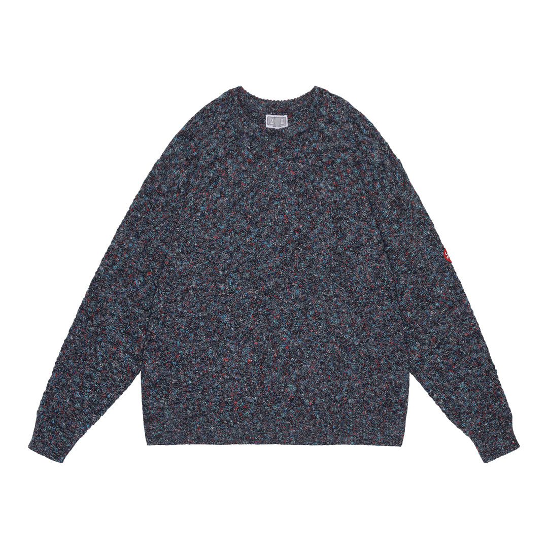 CES28KN03 MIX COLOURS LOOSE KNIT GREY