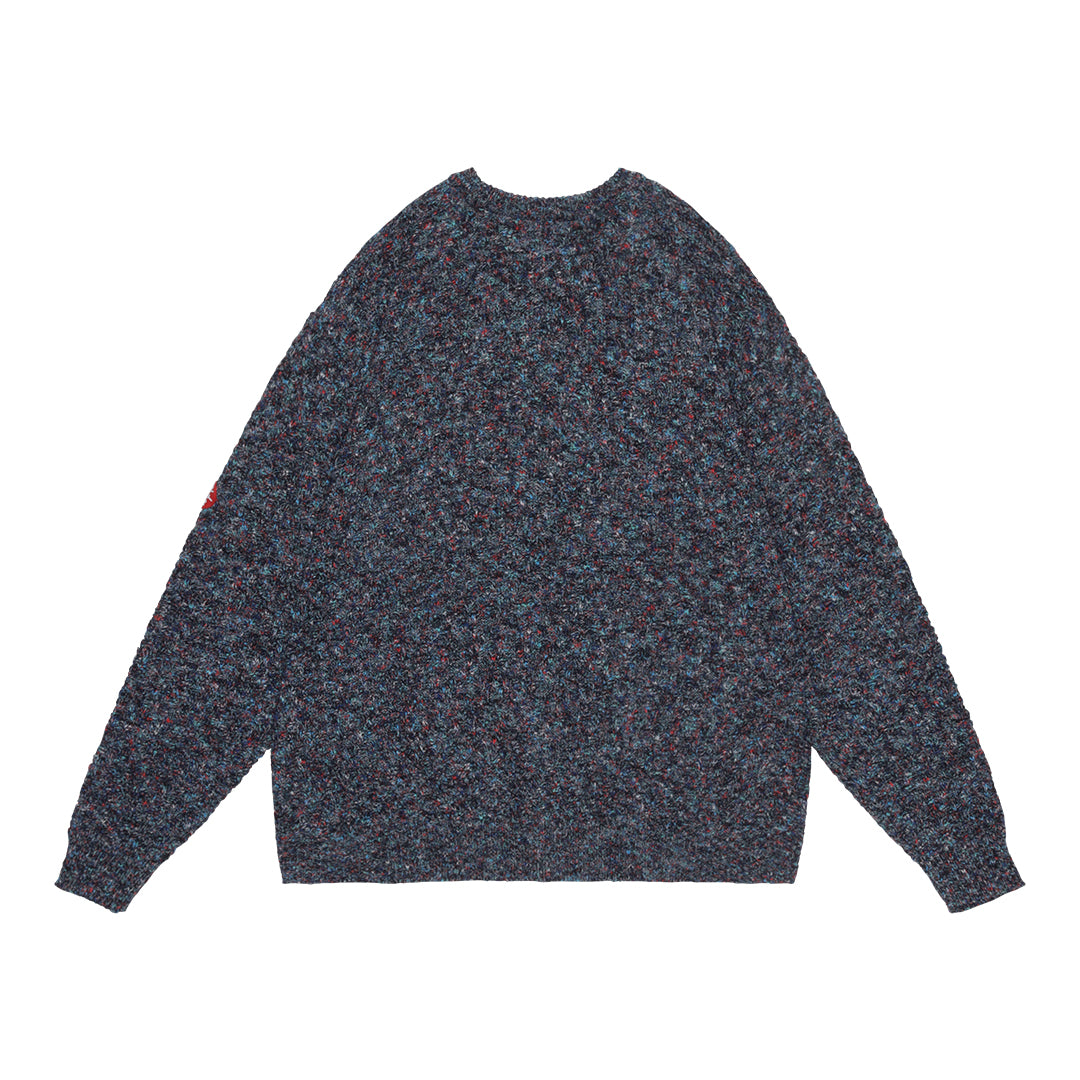 CES28KN03 MIX COLOURS LOOSE KNIT GREY