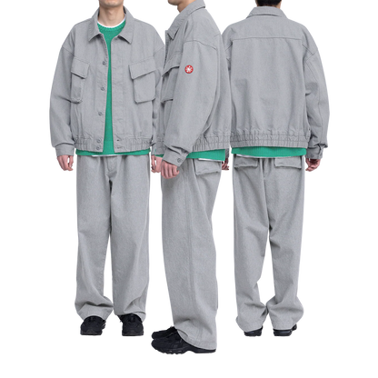 CES28JK18 ASH COMMUNITY BUTTON JACKET GREY