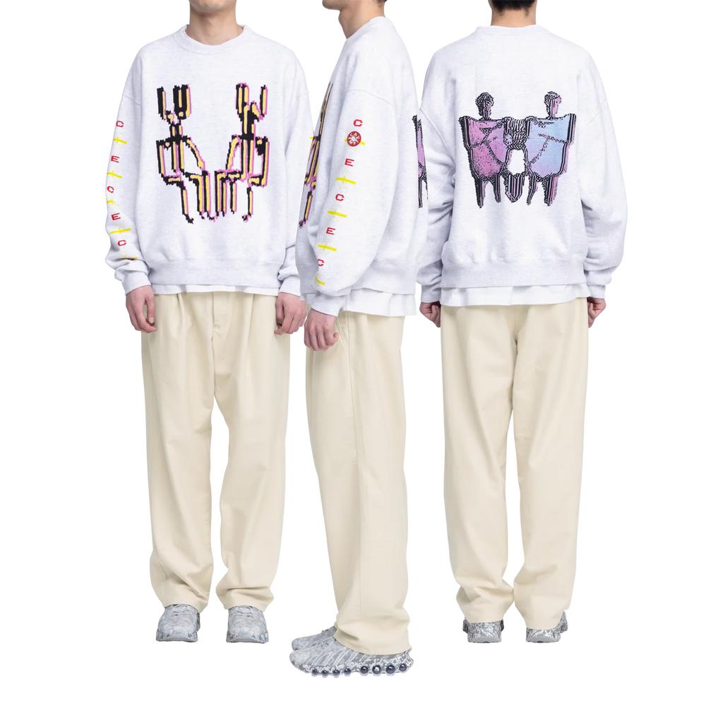 CES28CS03 SCAN 8 CREW NECK GREY