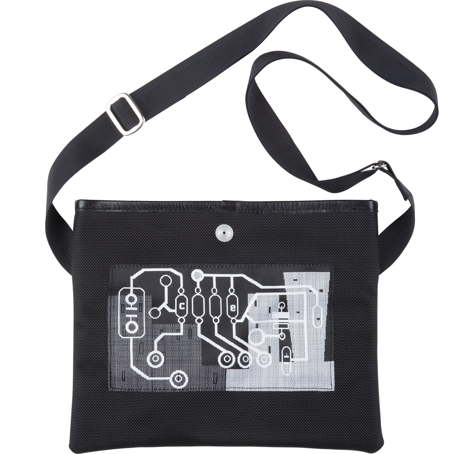 CES29G09 HARD SMALL POCKET BAG BLACK
