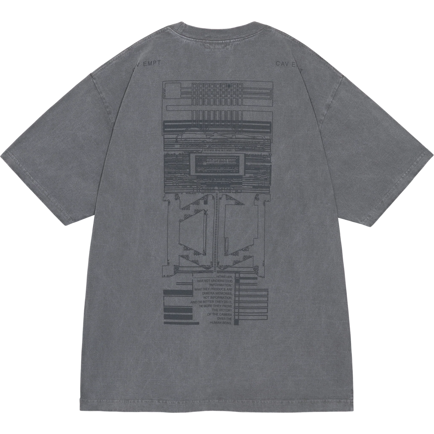 CES29T15 OVERDYE MD The Camera T CHARCOAL