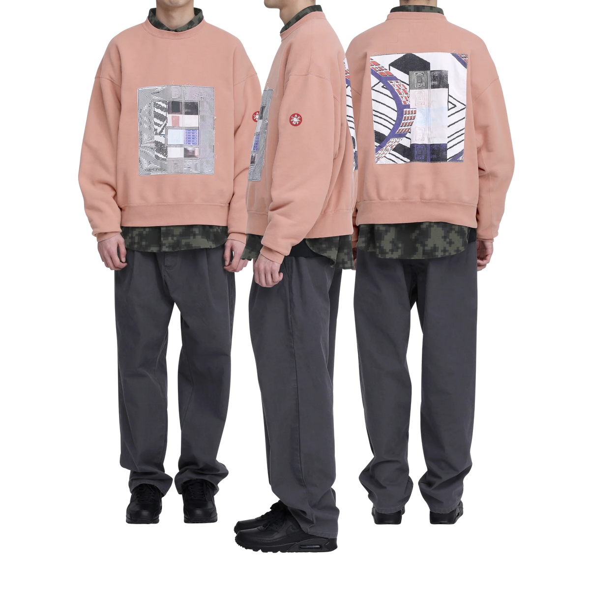 CES30CS03 MD TwoStep CREW NECK BROWN