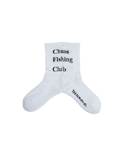 CFC-25SS-SOCKS 1Pac Logo Socks WHITE