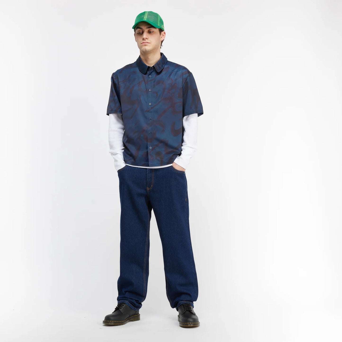 Classic Relaxed Denim Pants Indigo