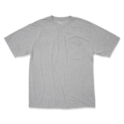 POCKET TEE (DEPESCE MODE) ASH GREY (BLACK PRINT)