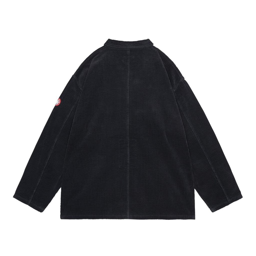 CES28JK19 6W CORD ZIP JACKET BLACK