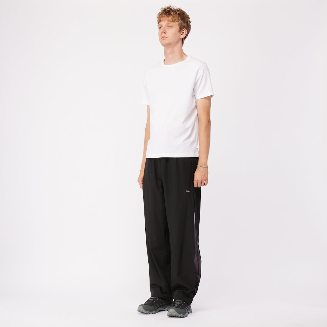 Athletic Zip Pants Black