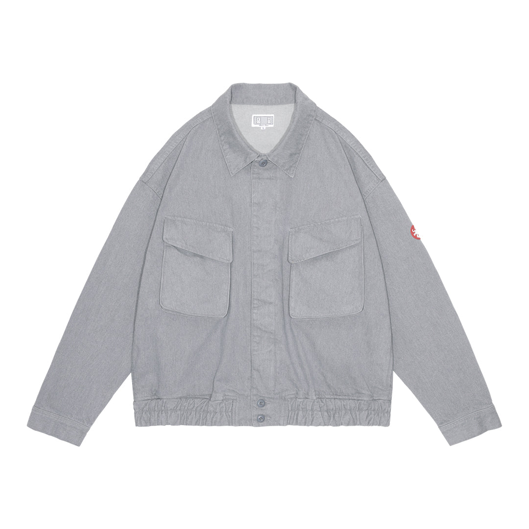 CES28JK18 ASH COMMUNITY BUTTON JACKET GREY