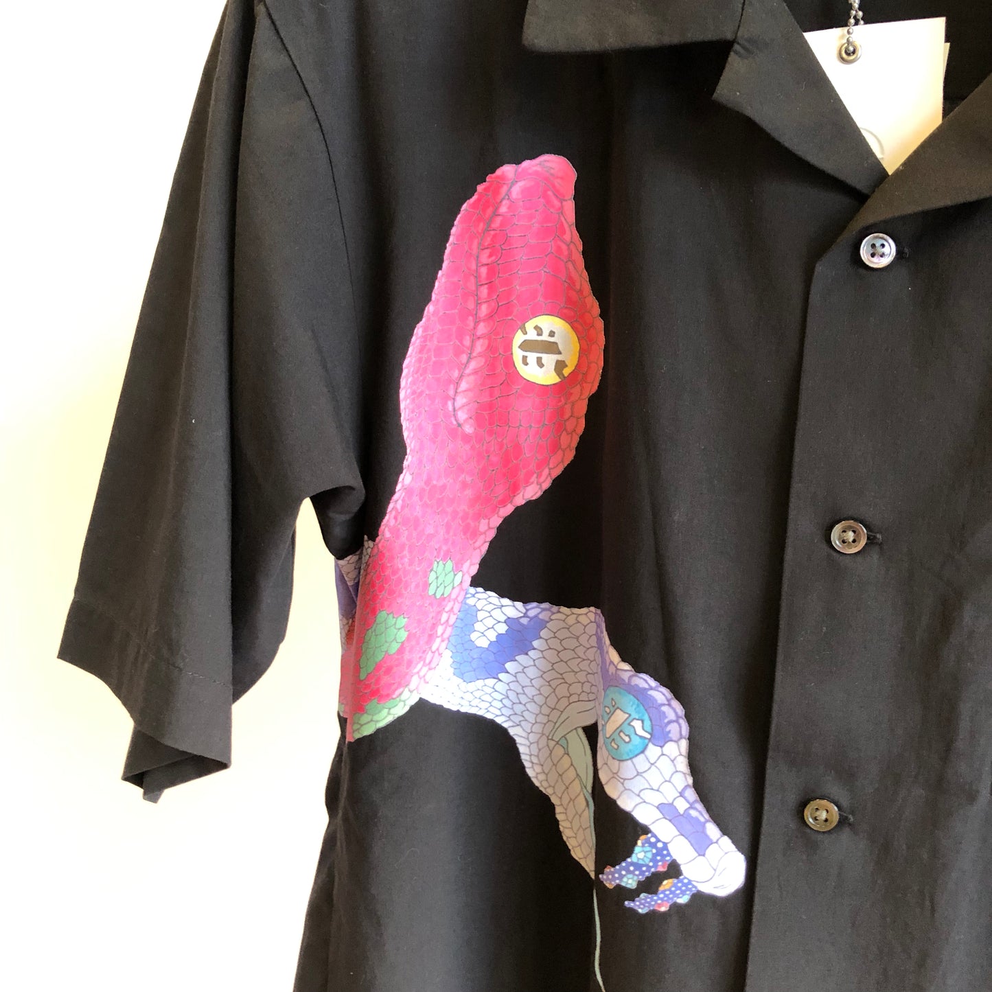 6 Snake Shirts BLACK