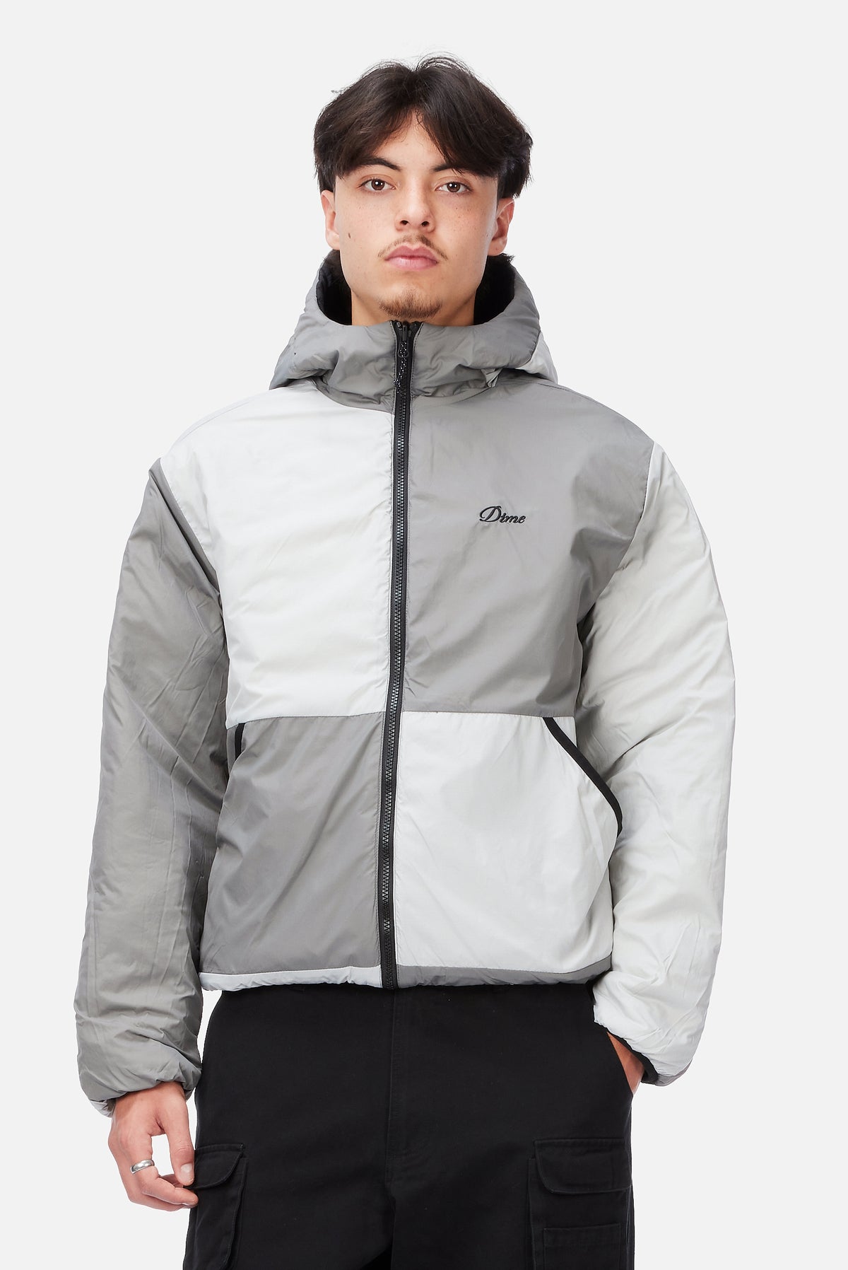 Reversible Insulated Jacket Black