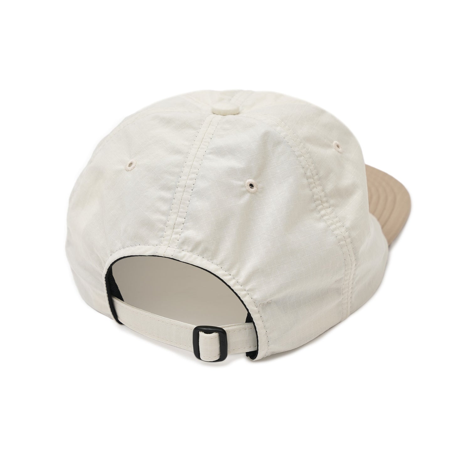 SOFT BRIM 6 PANEL CAP (VITAL) CROWN: OFF WHITE BRIM: SAND (OFF WHITE EMB)