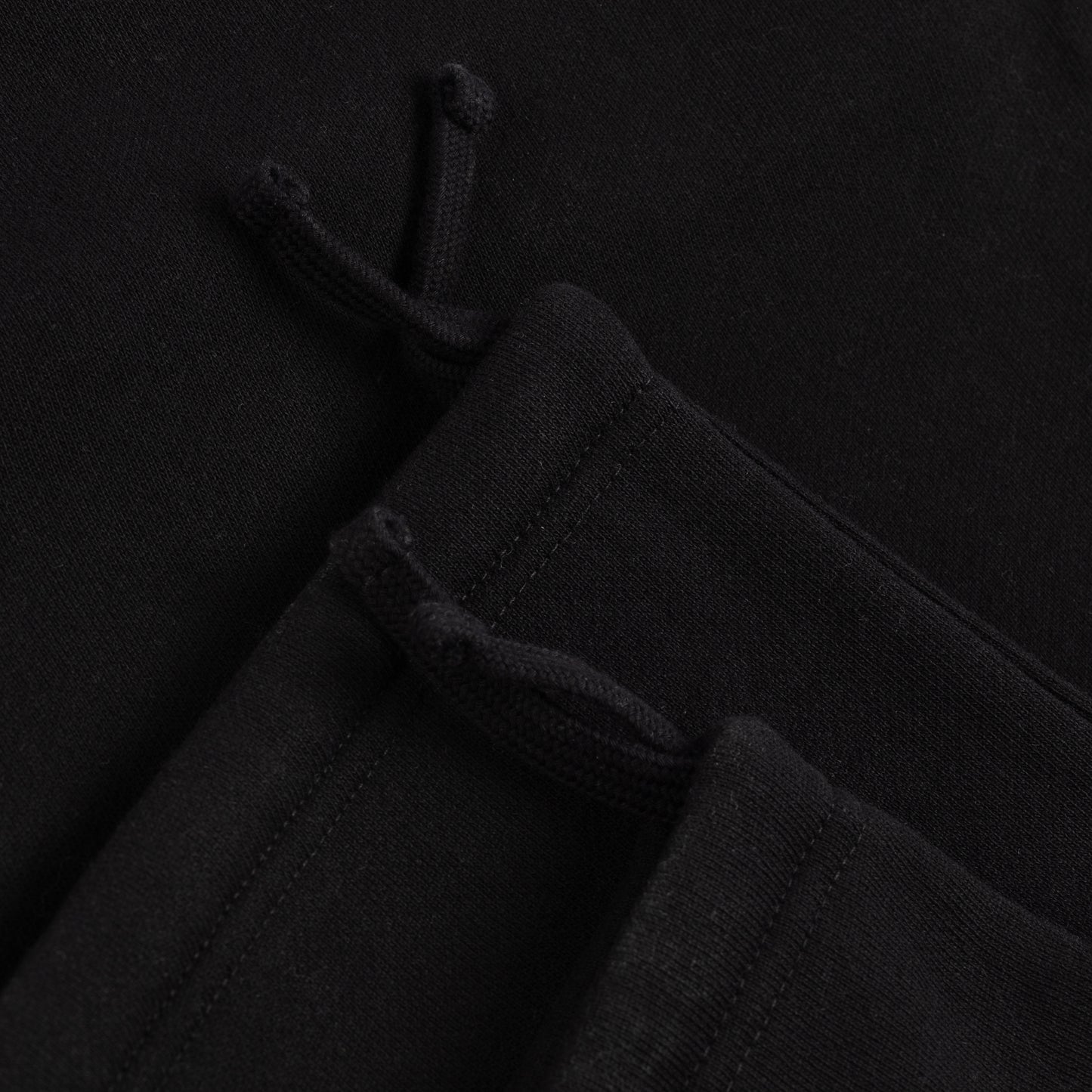 Cursive Small Logo Sweatpants BLACK