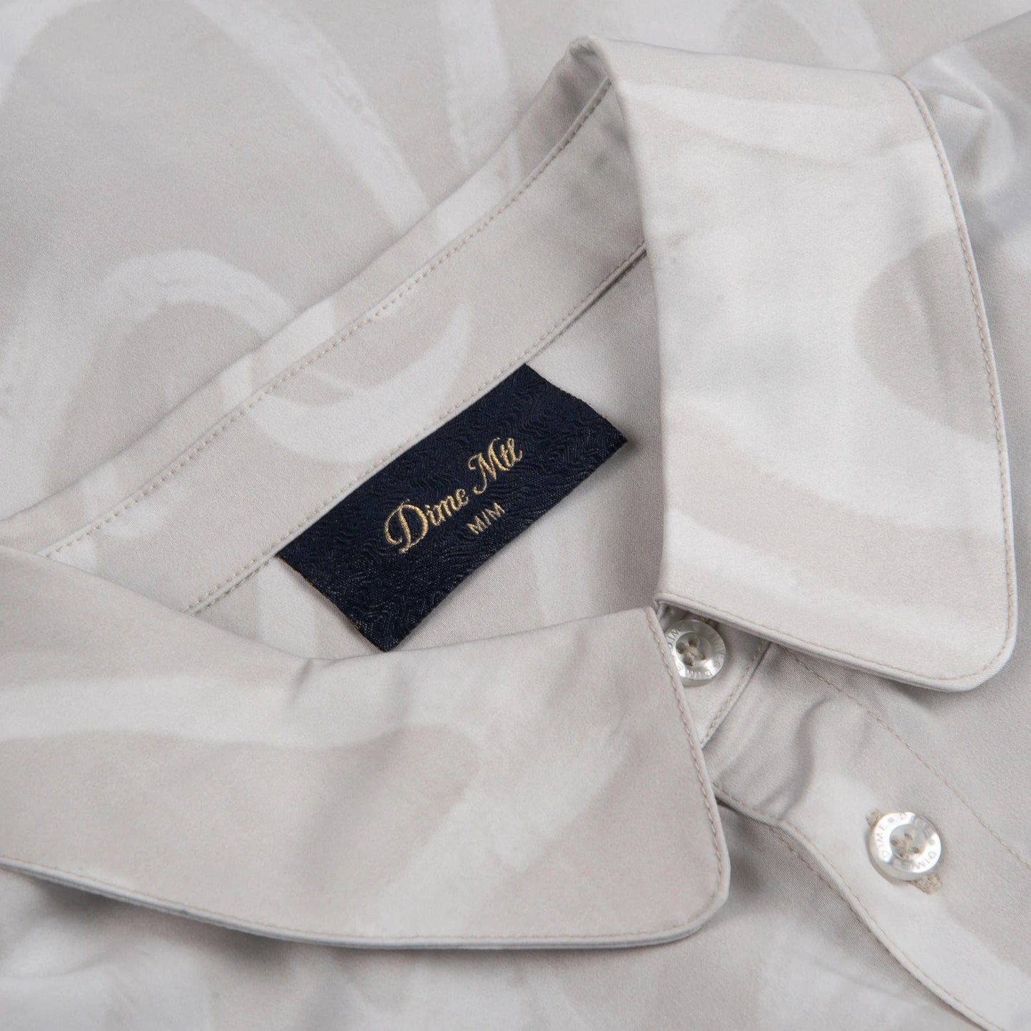 Chilling Satin Shirt Cream
