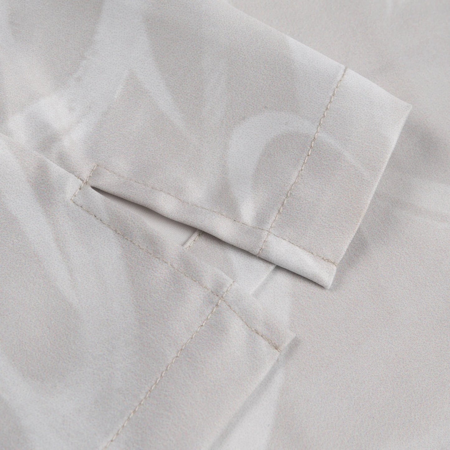Chilling Satin Shirt Cream