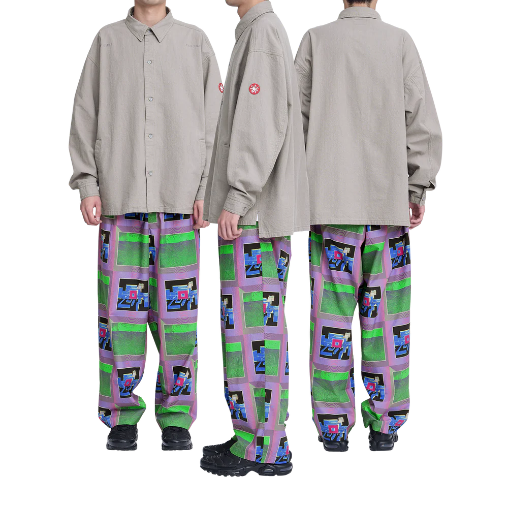 CES27SH04 WELT POCKETS BIG SHIRT GREY