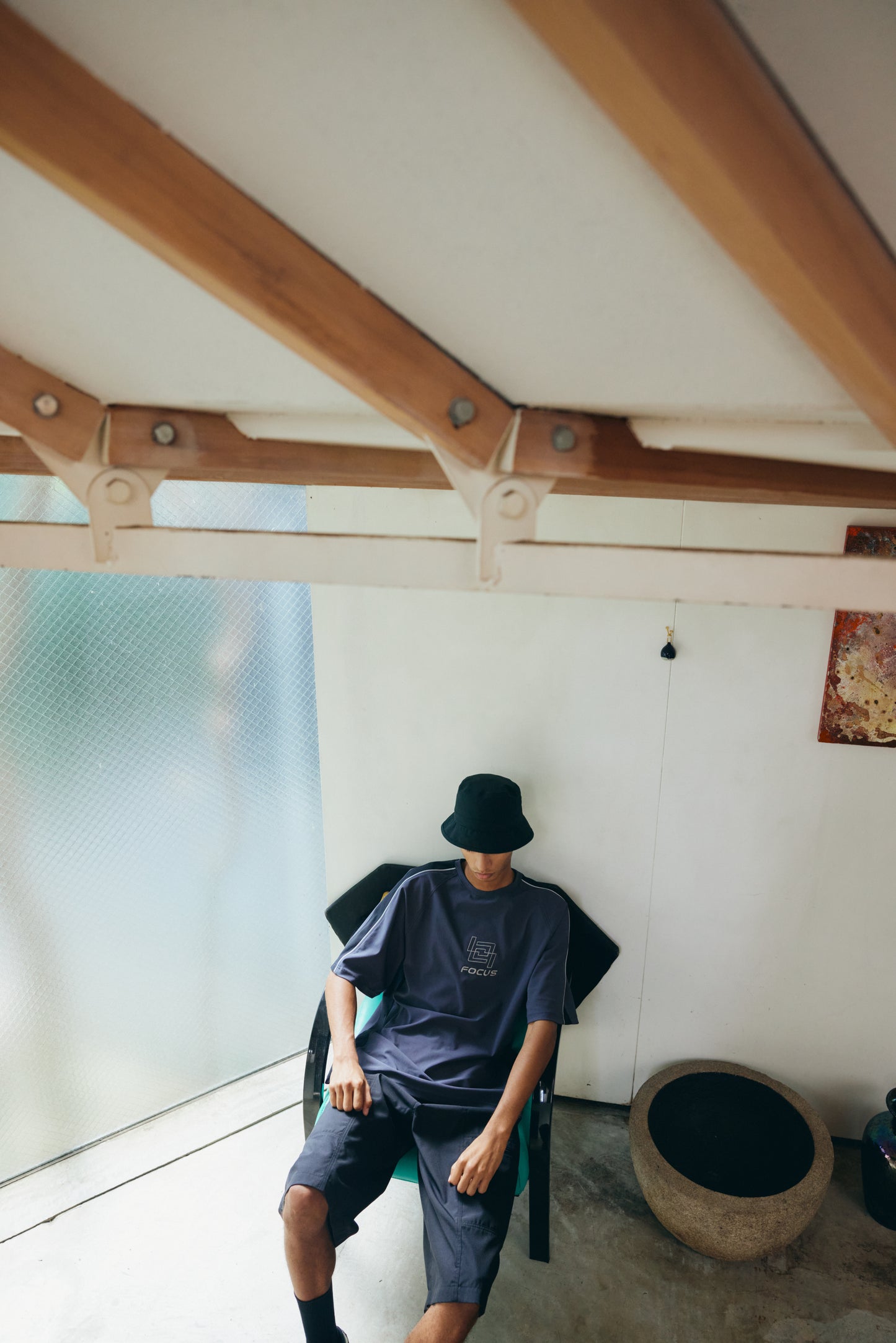 Senior Air Hat Black