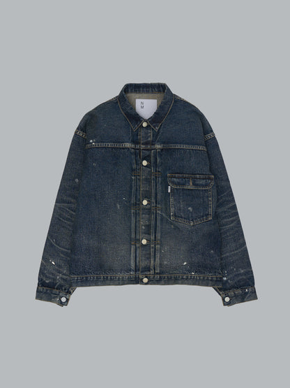 2066SSJK-YY-0001 #001 T-BACK DENIM JACKET