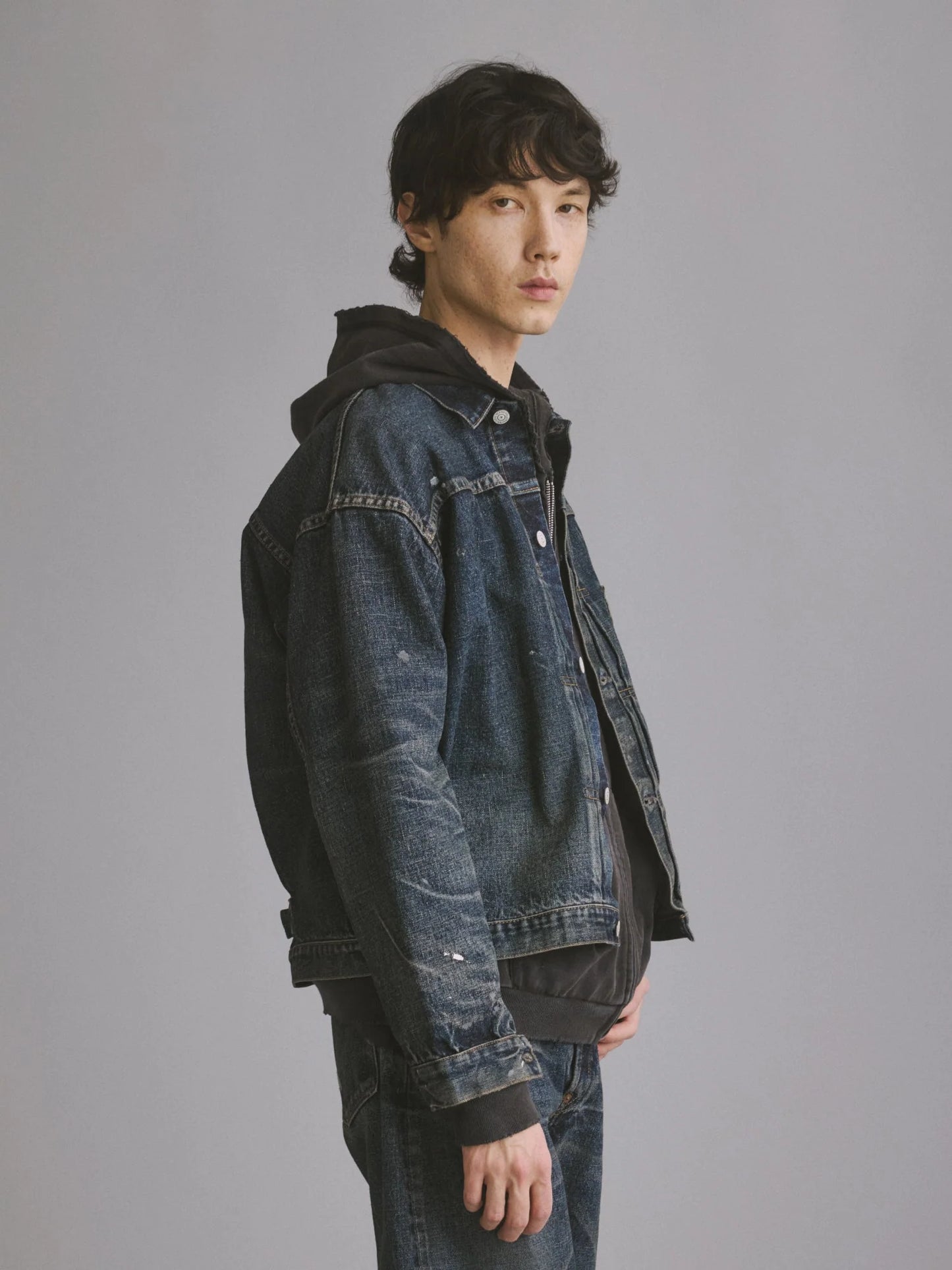 2066SSJK-YY-0001 #001 T-BACK DENIM JACKET