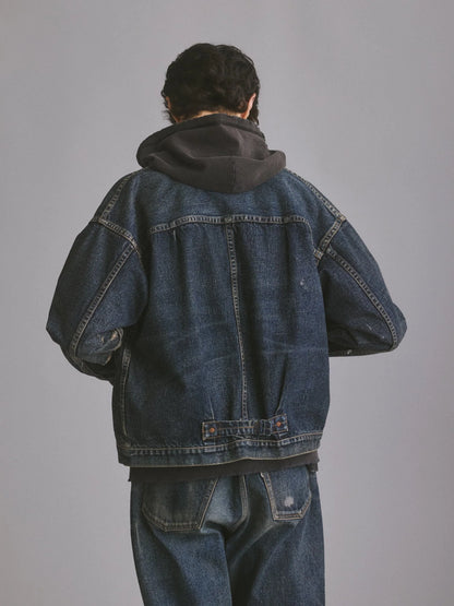 2066SSJK-YY-0001 #001 T-BACK DENIM JACKET
