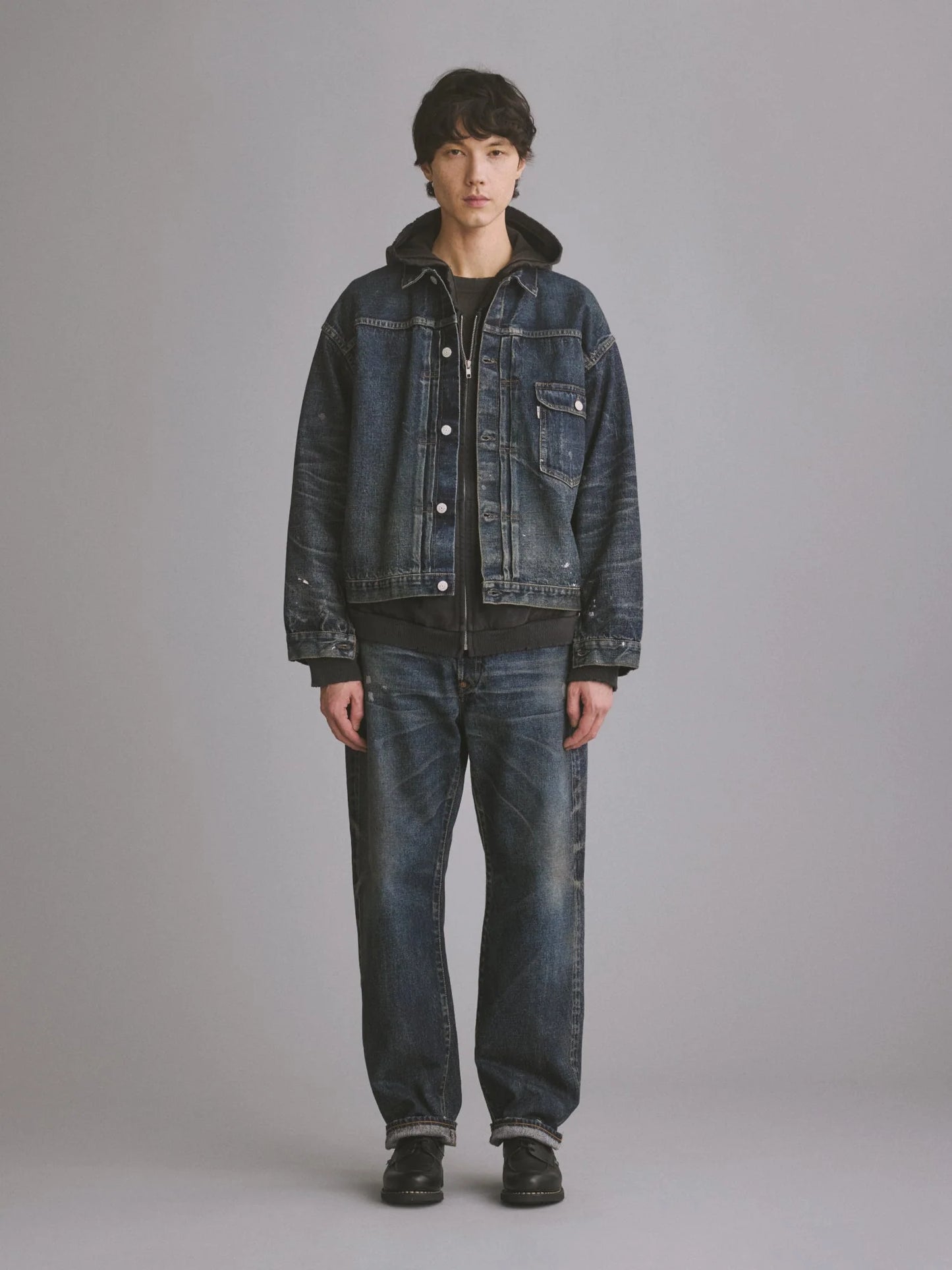 2066SSJK-YY-0001 #001 T-BACK DENIM JACKET